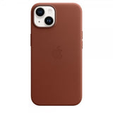 Apple Original iPhone 14 Plus Deksel Leather Case MagSafe Umber