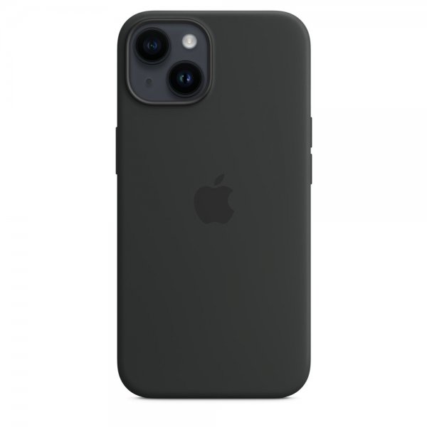 Apple Original iPhone 14 Plus Deksel Silicone Case MagSafe Midnatt