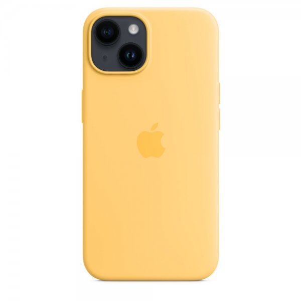Apple Original iPhone 14 Plus Deksel Silicone Case MagSafe Solskinn