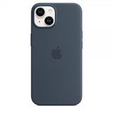 Apple Original iPhone 14 Plus Deksel Silicone Case MagSafe Storm Blue