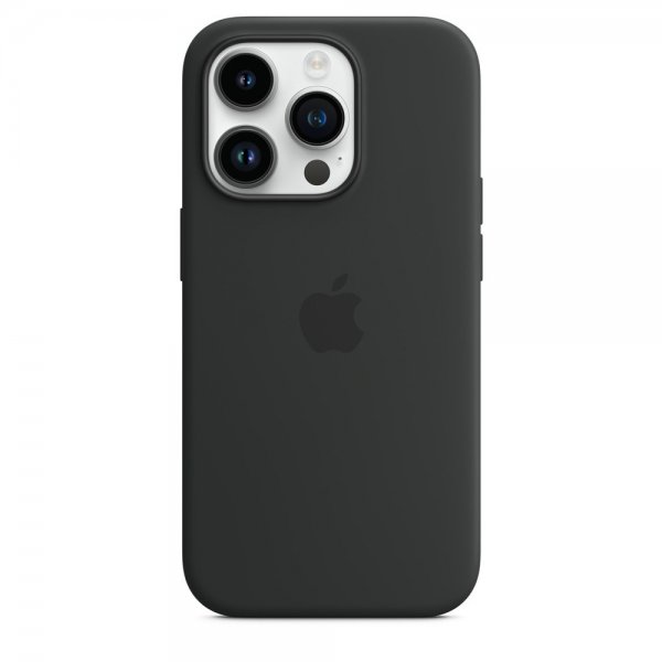 Apple Original iPhone 14 Pro Max Deksel Silicone Case MagSafe Midnatt