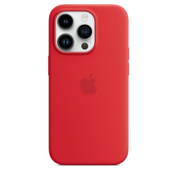 Apple Original iPhone 14 Pro Max Deksel Silicone Case MagSafe (PRODUCT)RED