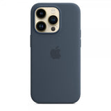 Apple Original iPhone 14 Pro Max Deksel Silicone Case MagSafe Storm Blue