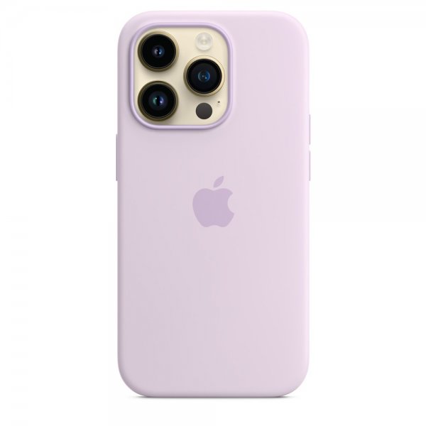 Apple Original iPhone 14 Pro Max Deksel Silicone Case MagSafe Lilac