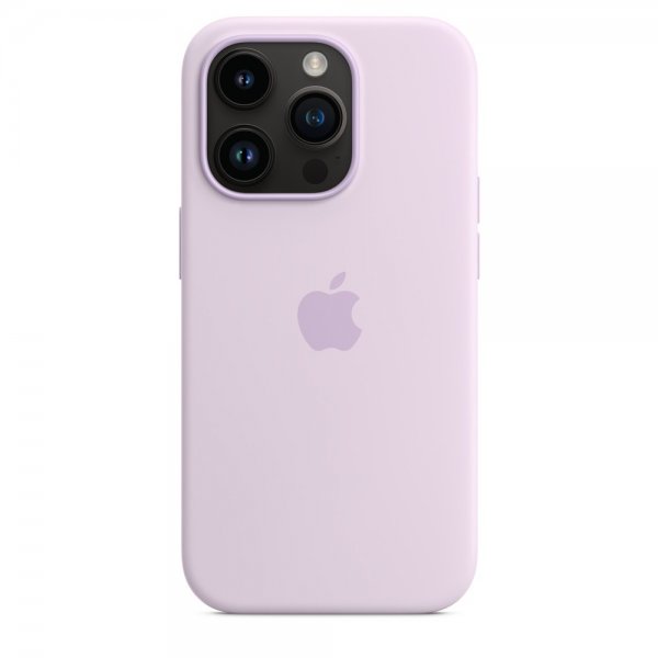 Apple Original iPhone 14 Pro Max Deksel Silicone Case MagSafe Lilac