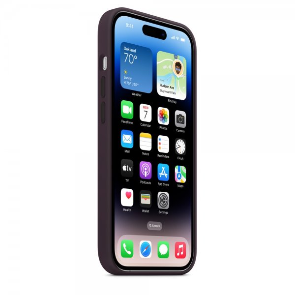 Apple Original iPhone 14 Pro Deksel Silicone Case MagSafe Elderbær