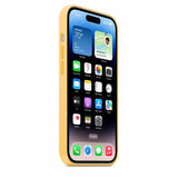 Apple Original iPhone 14 Pro Deksel Silicone Case MagSafe Solskinn