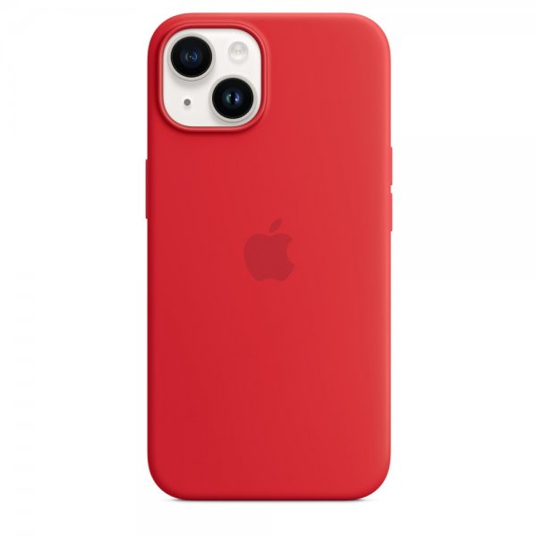 Apple Original iPhone 14 Deksel Silicone Case MagSafe (PRODUCT)RED