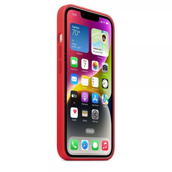 Apple Original iPhone 14 Deksel Silicone Case MagSafe (PRODUCT)RED