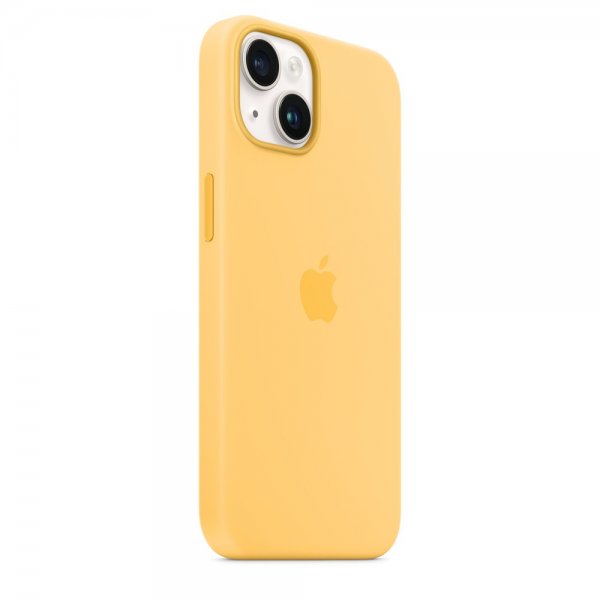 Apple Original iPhone 14 Deksel Silicone Case MagSafe Solskinn