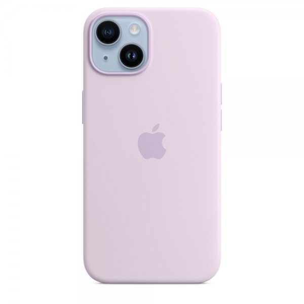 Apple Original iPhone 14 Deksel Silicone Case MagSafe Lilac