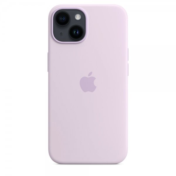 Apple Original iPhone 14 Deksel Silicone Case MagSafe Lilac