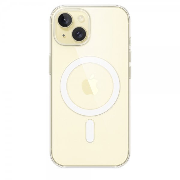 Apple Original iPhone 15 Plus Deksel Transparent MagSafe Klar