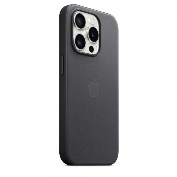 Apple Original iPhone 15 Pro Max Deksel FineWoven MagSafe Svart