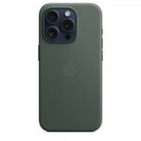 Apple Original iPhone 15 Pro Max Deksel FineWoven MagSafe Eviggrønn