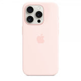 Apple Original iPhone 15 Pro Max Deksel Silikon MagSafe Lys rosa