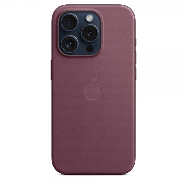 Apple Original iPhone 15 Pro Deksel FineWoven MagSafe Mulberry