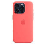Apple Original iPhone 15 Pro Deksel Silikon MagSafe Guava