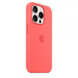 Apple Original iPhone 15 Pro Deksel Silikon MagSafe Guava