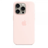 Apple Original iPhone 15 Pro Deksel Silikon MagSafe Lys rosa