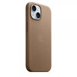 Apple Original iPhone 15 Deksel FineWoven MagSafe Muldvarpgrå