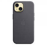 Apple Original iPhone 15 Deksel FineWoven MagSafe Svart