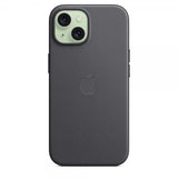 Apple Original iPhone 15 Deksel FineWoven MagSafe Svart