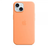 Apple Original iPhone 15 Deksel Silikon MagSafe Appelsinsorbet