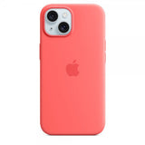Apple Original iPhone 15 Deksel Silikon MagSafe Guava