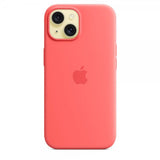 Apple Original iPhone 15 Deksel Silikon MagSafe Guava