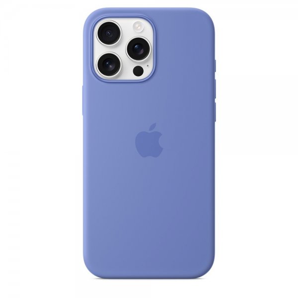 Apple Original iPhone 16 Pro Max Deksel Silicone Case MagSafe Periwinkle