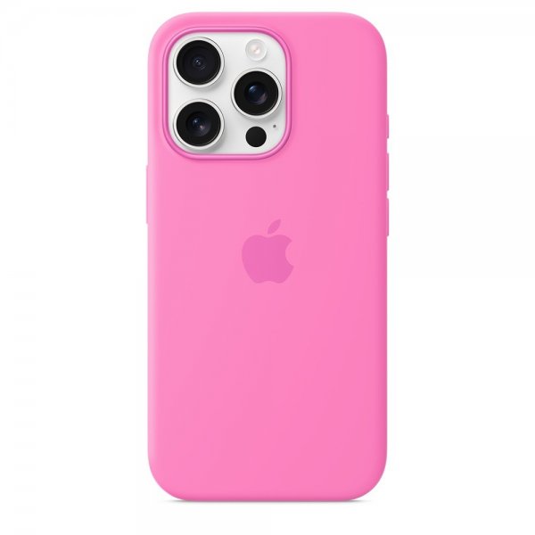 Apple Original iPhone 16 Pro Deksel Silicone Case MagSafe Peony