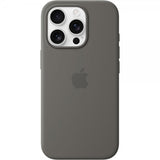 Apple Original iPhone 16 Pro Deksel Silikon Deksel MagSafe Stone Gray