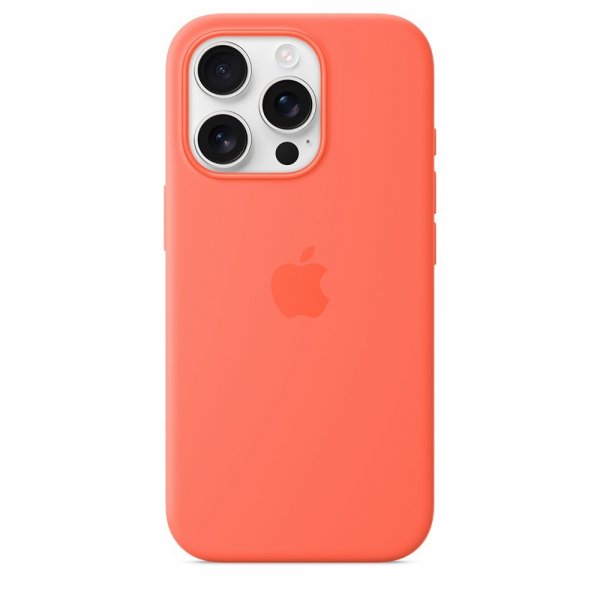 Apple Original iPhone 16 Pro Deksel Silicone Case MagSafe Tangerine