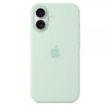 Apple Original iPhone 16 Deksel Silicone Case MagSafe Aquamarine