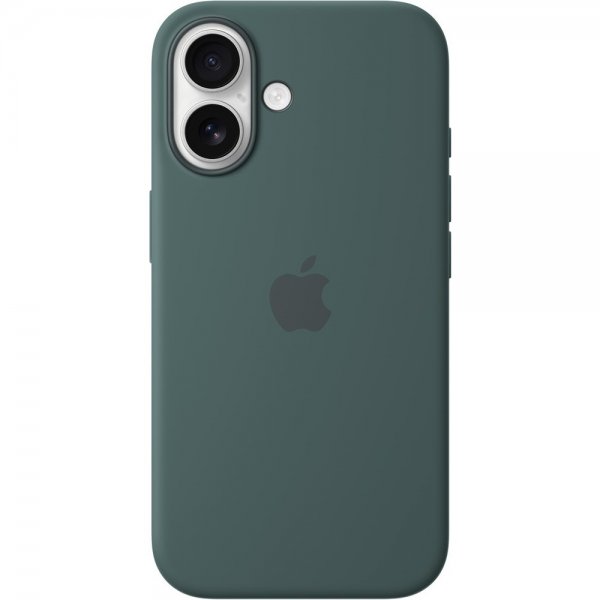 Apple Original iPhone 16 Deksel Silicone Case MagSafe Lake Green