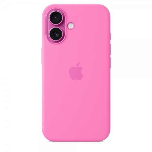 Apple Original iPhone 16 Deksel Silicone Case MagSafe Peony