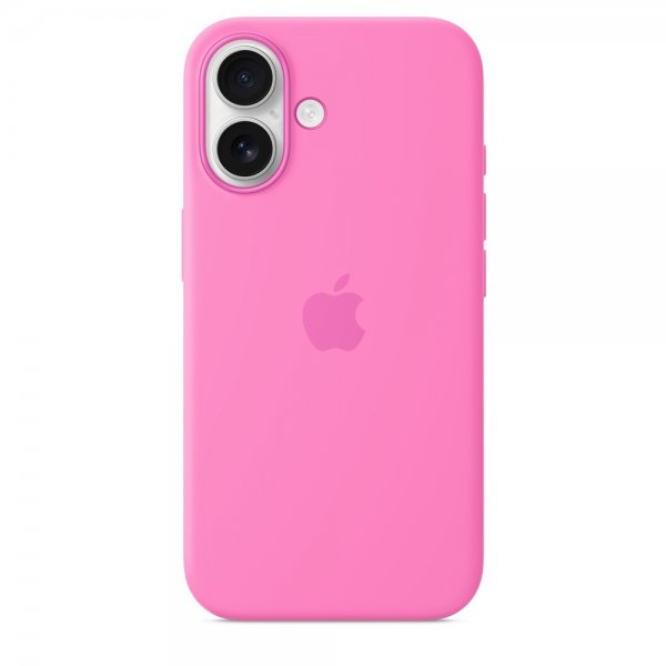 Apple Original iPhone 16 Deksel Silicone Case MagSafe Peony