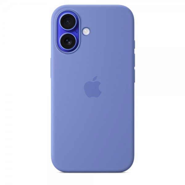 Apple Original iPhone 16 Deksel Silicone Case MagSafe Periwinkle