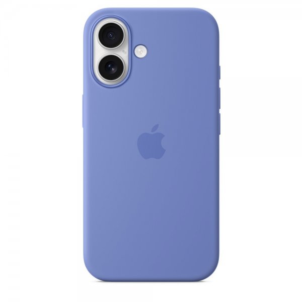 Apple Original iPhone 16 Deksel Silicone Case MagSafe Periwinkle