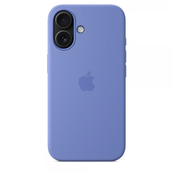 Apple Original iPhone 16 Deksel Silicone Case MagSafe Periwinkle