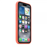 Apple Original iPhone 16 Deksel Silicone Case MagSafe Tangerine