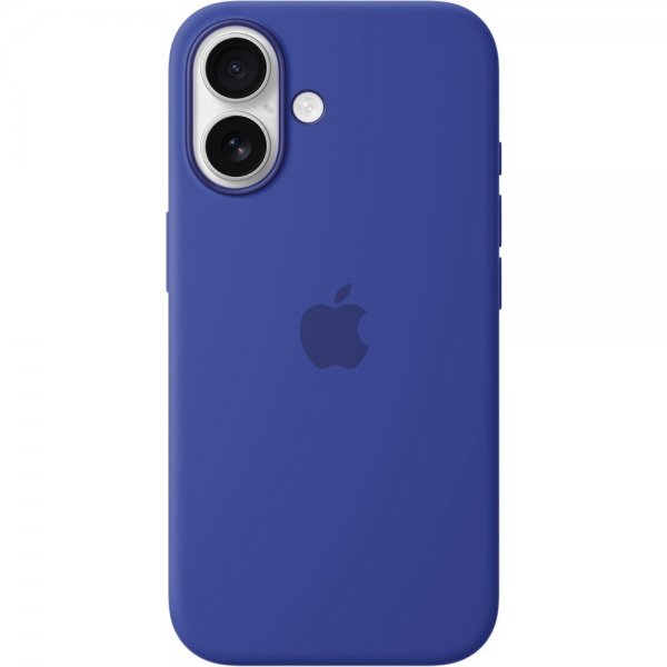 Apple Original iPhone 16 Deksel Silicone Case MagSafe Ultramarine