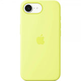 Apple Original iPhone 16e Deksel Silicone Case Neon Yellow