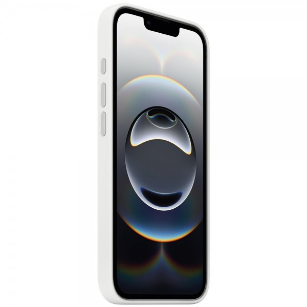 Apple Original iPhone 16e Deksel Silikon Deksel Hvit
