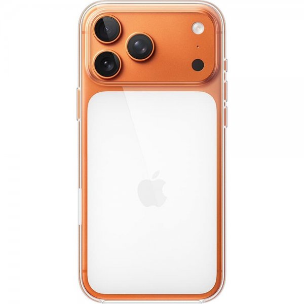 Apple Original iPhone 17 Pro Max Deksel Clear Case MagSafe Transparent