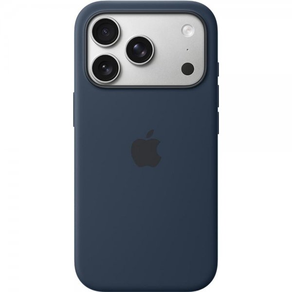 Apple Original iPhone 17 Pro Deksel Silicone Case MagSafe Midnight