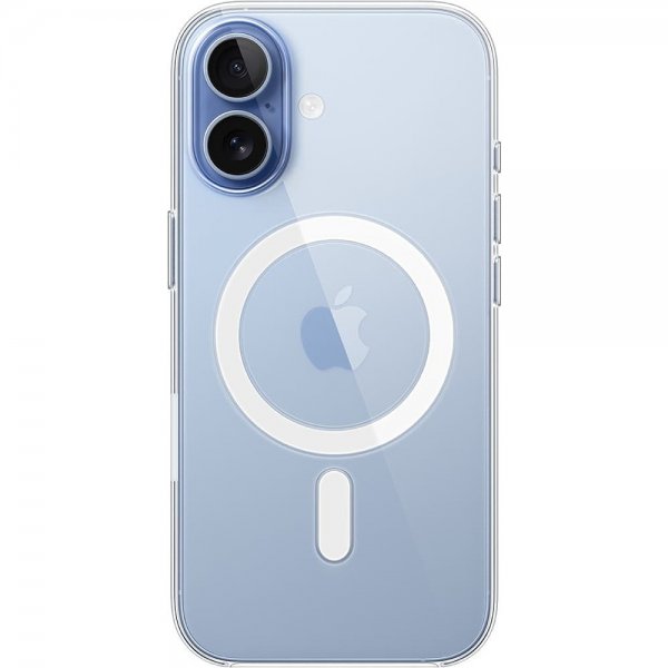 Apple Original iPhone 17 Deksel Clear Case MagSafe Transparent