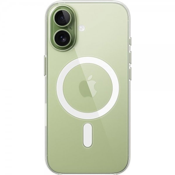 Apple Original iPhone 17 Deksel Clear Case MagSafe Transparent