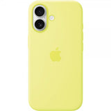 Apple Original iPhone 17 Deksel Silicone Case MagSafe Neon Yellow